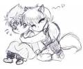 Chibi_Hiei_and_Yoko_Kurama_by_raven.jpg