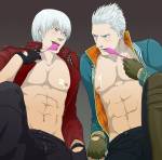 Dante_Vergil_s_Yogurt_Night_by_doubleleaf.jpg